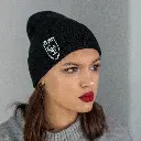 Шапка біні Nokturnal Mortum - NM Semargl вишита чорна