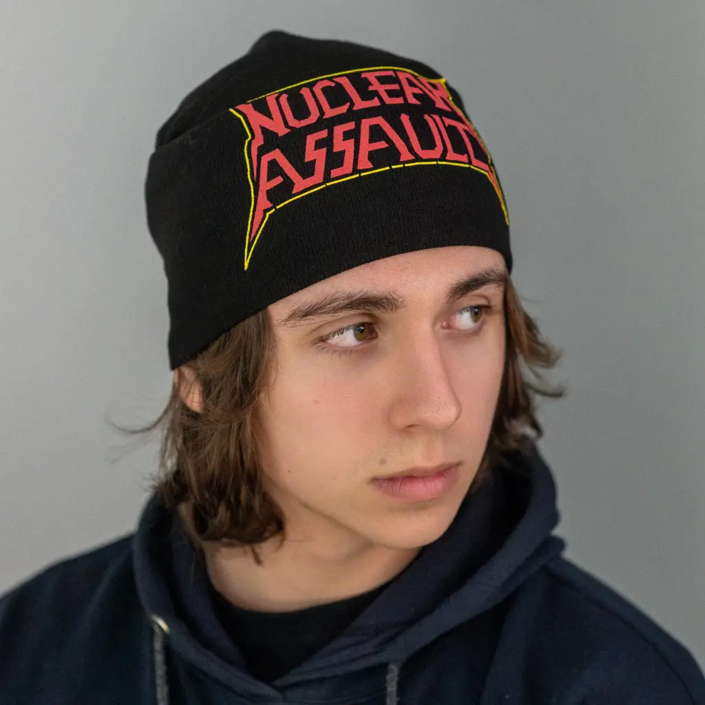 Шапка біні Nuclear Assault катана чорна