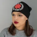Шапка біні Red Hot Chili Peppers катана чорна