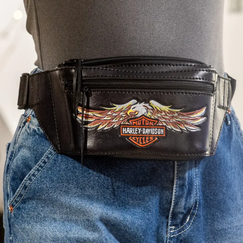 Шкіряна сумка Harley Davidson