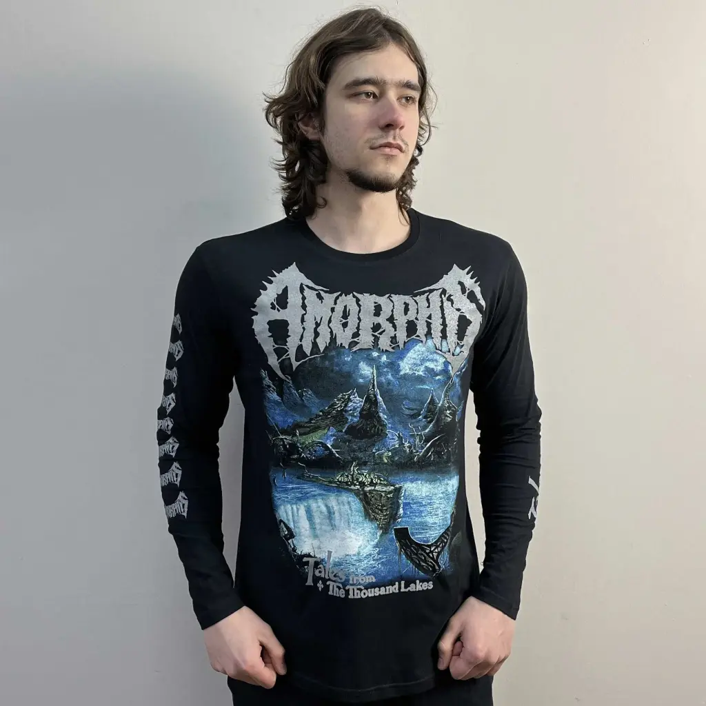 Лонгслів Amorphis - Tales From The Thousand Lakes чорний