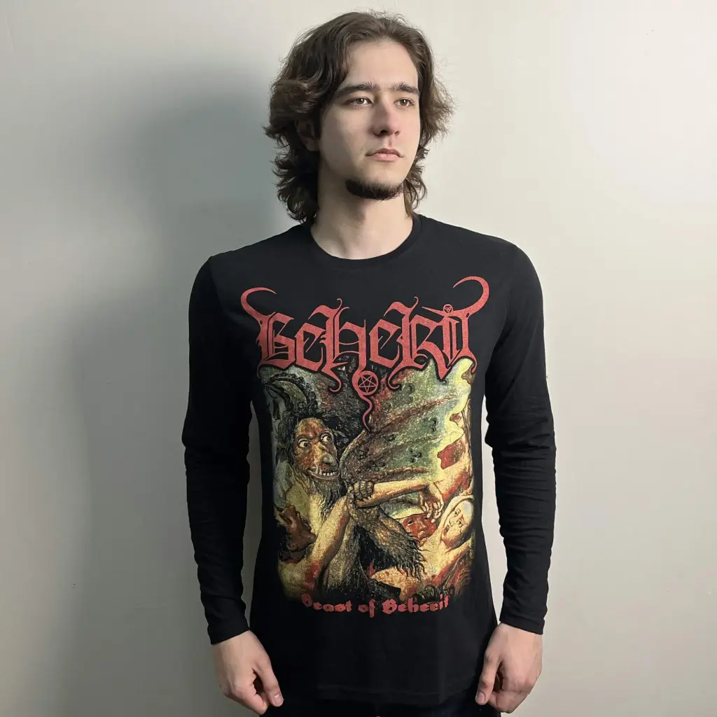 Лонгслів Beherit - Beast Of Beherit чорний