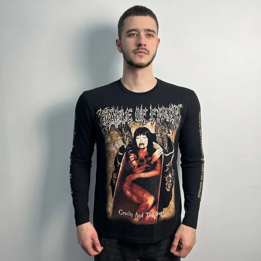 Лонгслів Cradle Of Filth - Cruelty And The Beast чорний