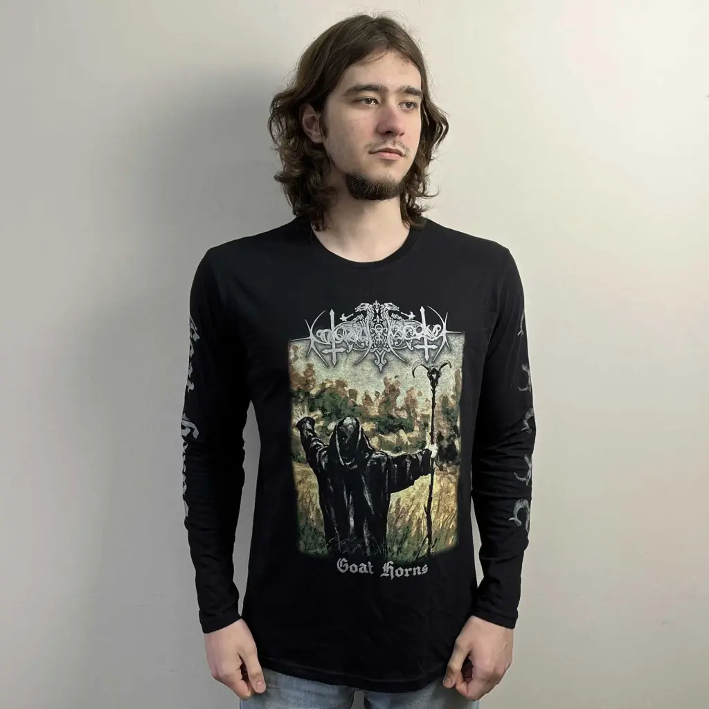 Лонгслів Nokturnal Mortum - Goat Horns 2010 чорний