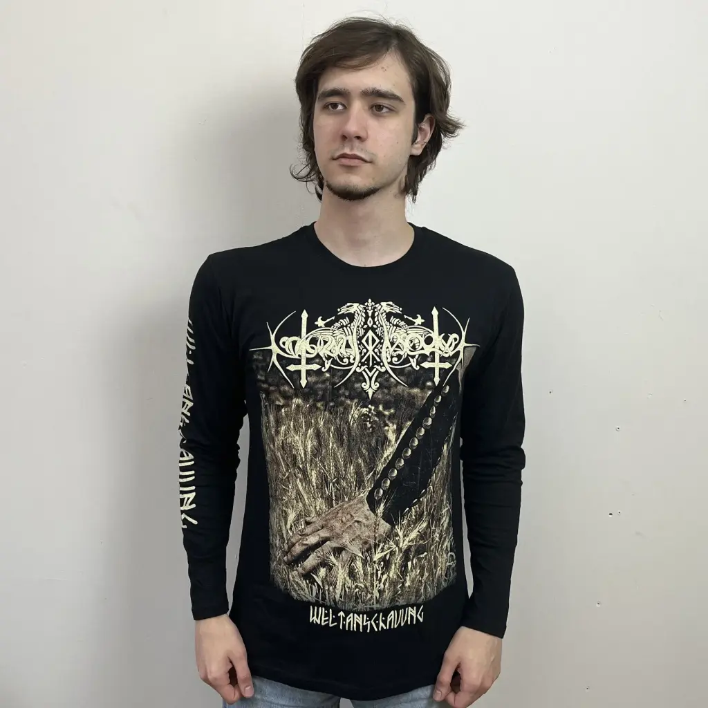 Лонгслів Nokturnal Mortum - Weltanschauung 2022 чорний