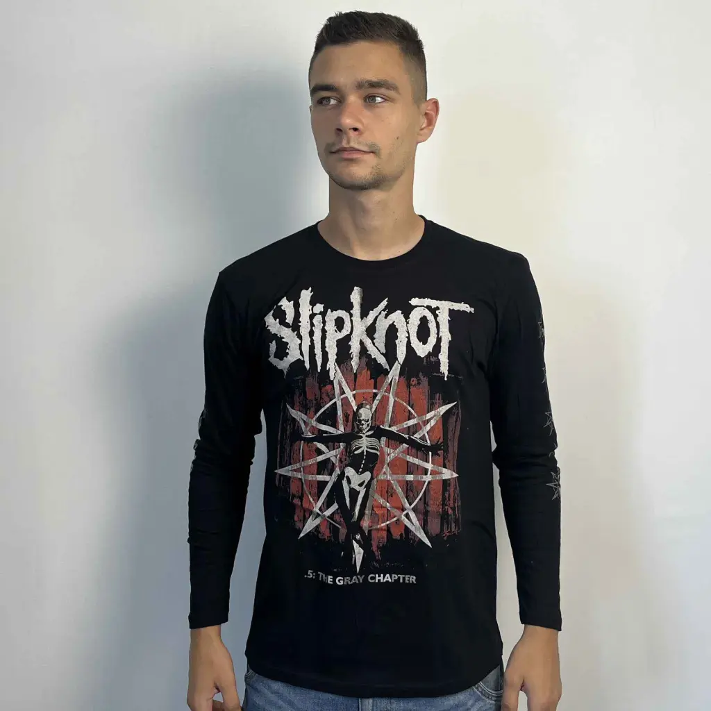 Лонгслів Slipknot - .5: The Gray Chapter чорний