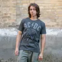 Футболка AC/DC - For Those About To Rock сіра