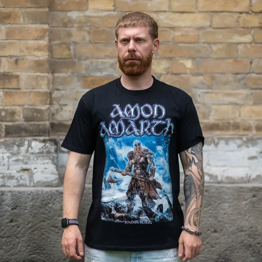 Футболка Amon Amarth - Jomsviking чорна
