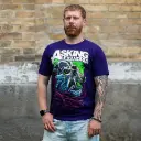 Футболка Asking Alexandria - Night Slime фіолетова