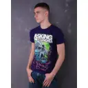 Футболка Asking Alexandria - Night Slime фіолетова