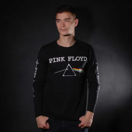 [11796] Лонгслів Pink Floyd - The Dark Side Of The Moon призма чорний