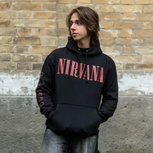 [11843] Худі Nirvana - In Utero чорне 