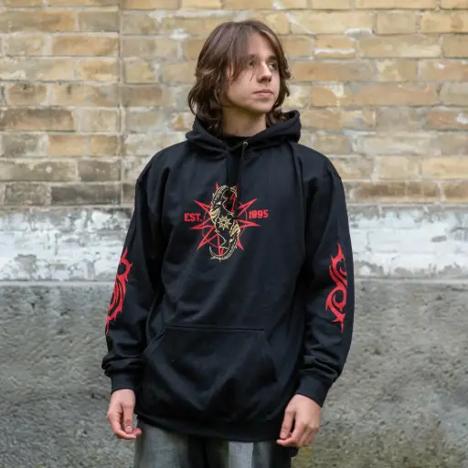 [11844] Худі Slipknot - Iowa Des Moines 1995 чорне 