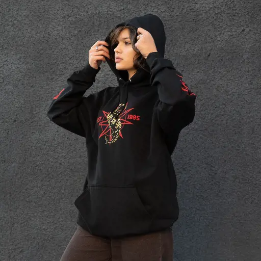 [11844] Худі Slipknot - Iowa Des Moines 1995 чорне 