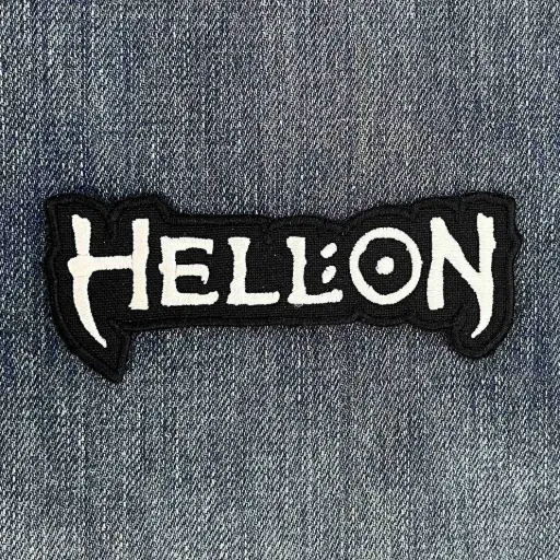 [11891] Нашивка HELL:ON White Logo вишита