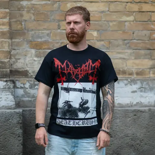 [11920] Футболка Mayhem - Deathcrush чорна 
