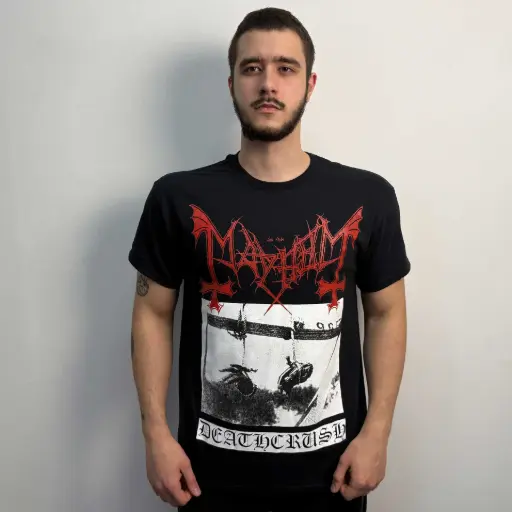 [11920] Футболка Mayhem - Deathcrush чорна 