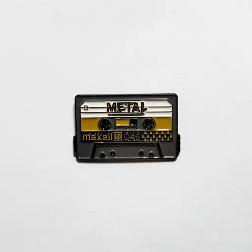 [11942] Пін Касета Метал - Metal Cassette