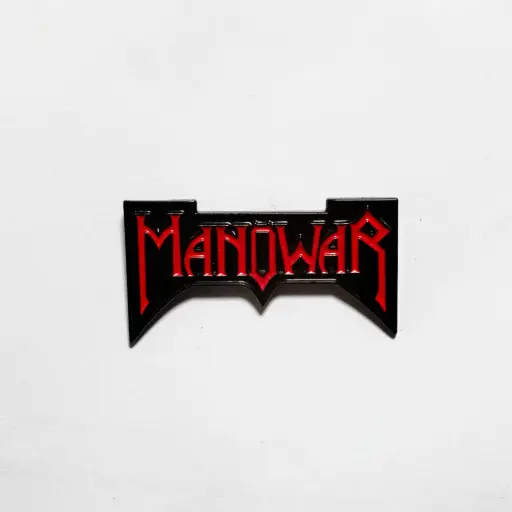 [11944] Пін Manowar Logo