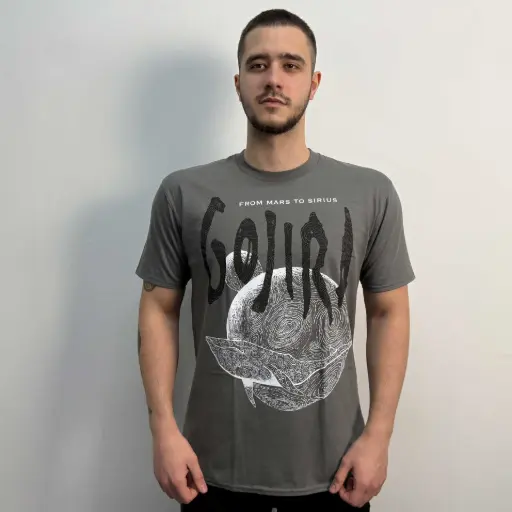 [11977] Футболка Gojira - From Mars To Sirius сіра