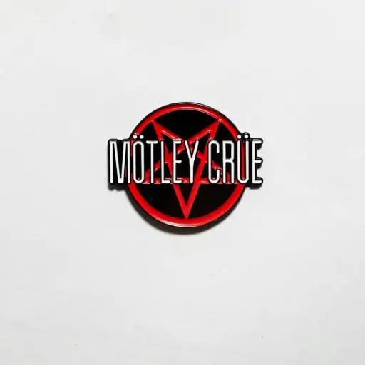 [12004] Пін Motley Crue пентаграма