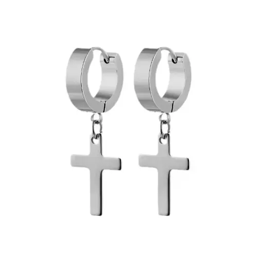 [12108] Сережки металеві з хрестами