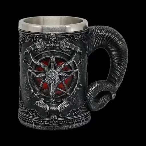 [12123] Кружка металева Бафомет - Baphomet