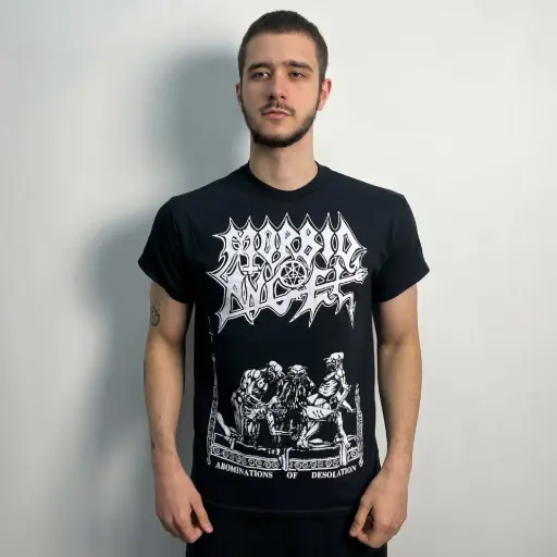 [12327] Футболка Morbid Angel - Abominations Of Desolation чорна