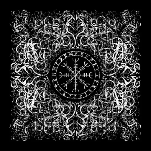 [138] Бандана Коловорот Північ чорна