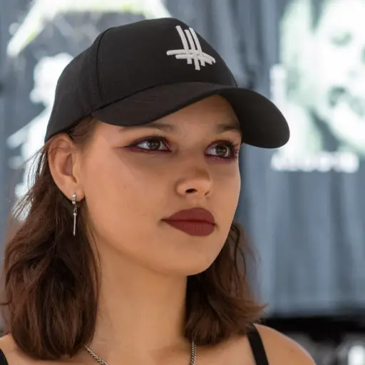 [725] Бейсболка Behemoth - Trivmviratvs White 3D