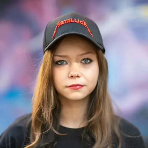 [733] Бейсболка Metallica Red Logo 3D