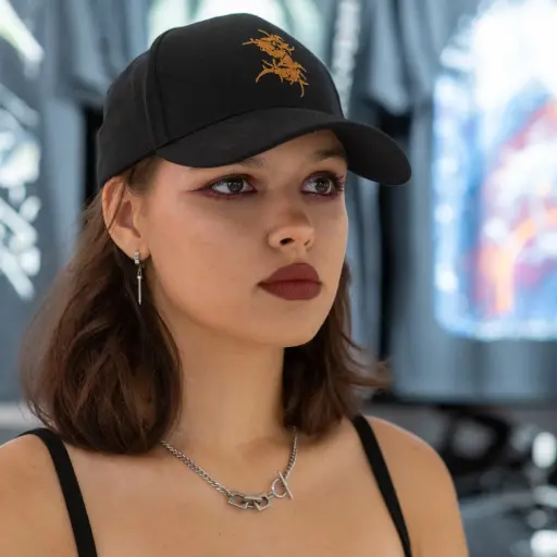 [743] Бейсболка Sepultura - S Logo 3D