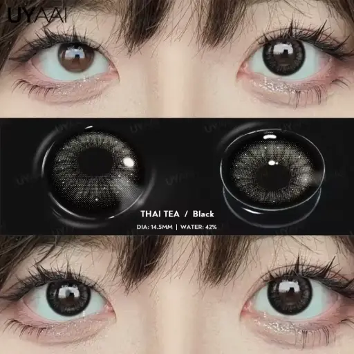 [1789] Лінзи Thai Tea Black