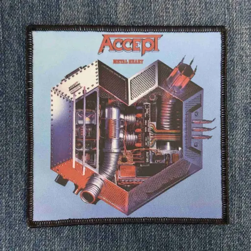 [154] Нашивка Accept - Metal Heart друкована