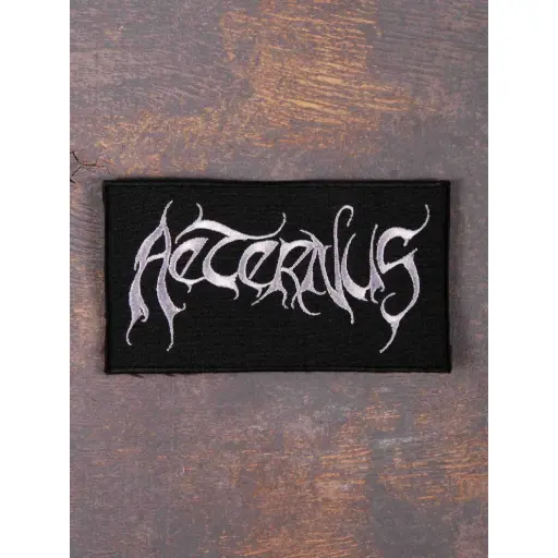 [1323] Нашивка Aeternus White Logo вишита