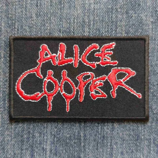 [158] Нашивка Alice Cooper Red Logo вишита
