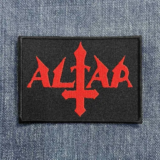 [1328] Нашивка Altar Red Logo вишита