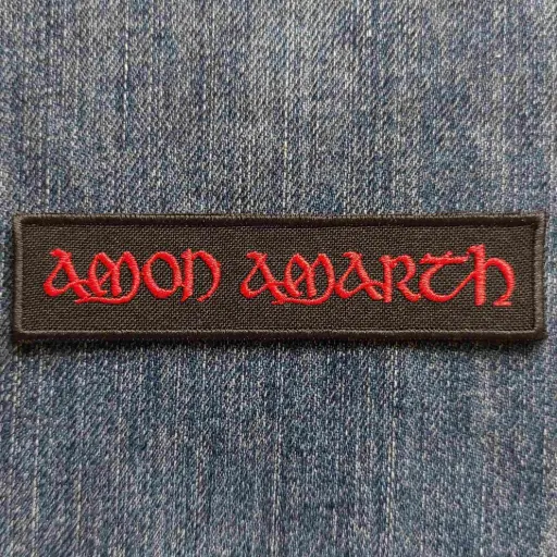 [162] Нашивка Amon Amarth Red Logo вишита