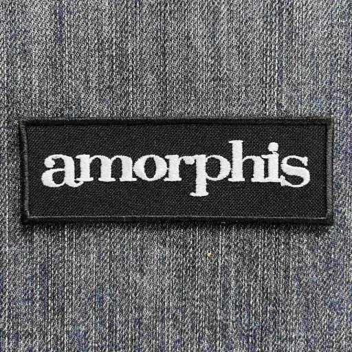 [170] Нашивка Amorphis New Logo White вишита