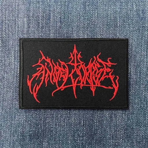 [1335] Нашивка Angelcorpse Red Logo вишита