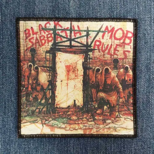 [200] Нашивка Black Sabbath - Mob Rules друкована