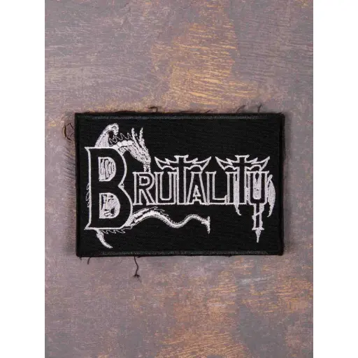 [210] Нашивка Brutality вишита