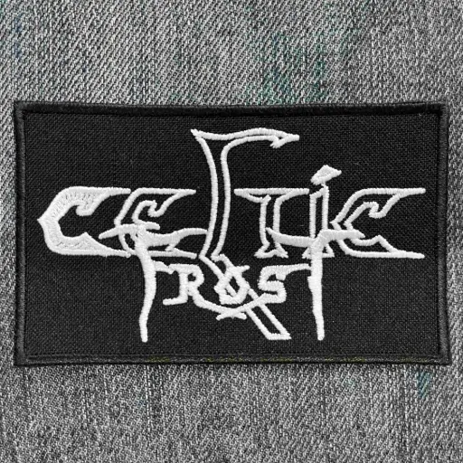 [219] Нашивка Celtic Frost White Logo вишита