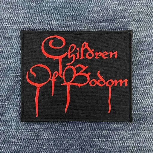 [1929] Нашивка Children Of Bodom Red Logo 2 вишита