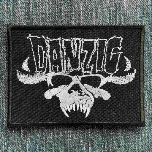 [227] Нашивка Danzig White Logo вишита