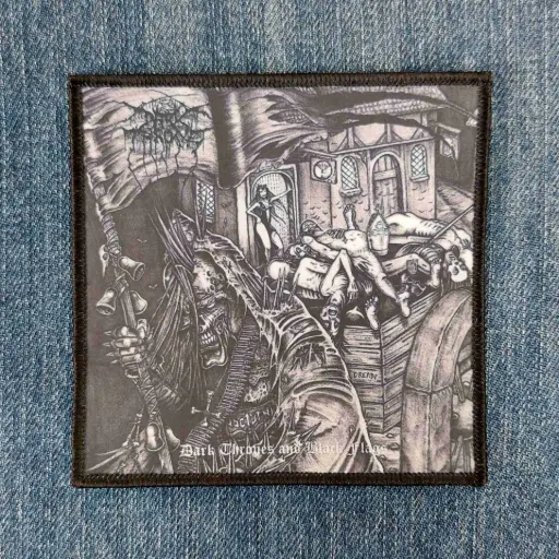 [232] Нашивка Darkthrone - Dark Thrones And Black Flags друкована
