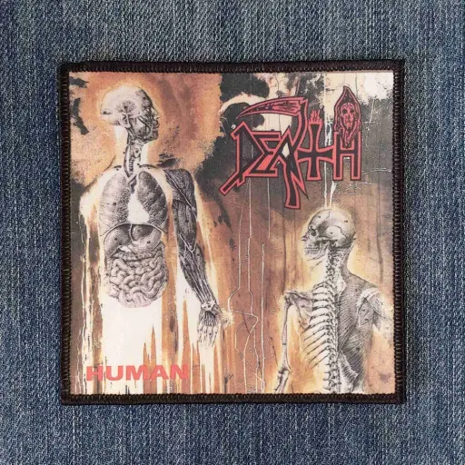 [242] Нашивка Death - Human друкована