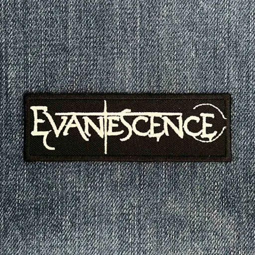 [2049] Нашивка Evanescence White Logo вишита