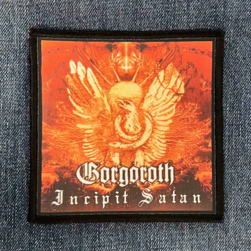 [1361] Нашивка Gorgoroth - Incipit Satan друкована