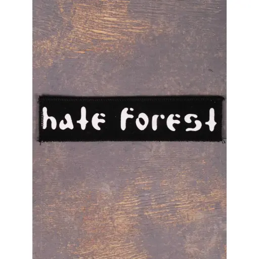 [279] Нашивка Hate Forest Logo катана